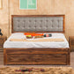 Solid Wood Estonia Bed Grey